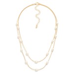 Scattered Pearl Necklace