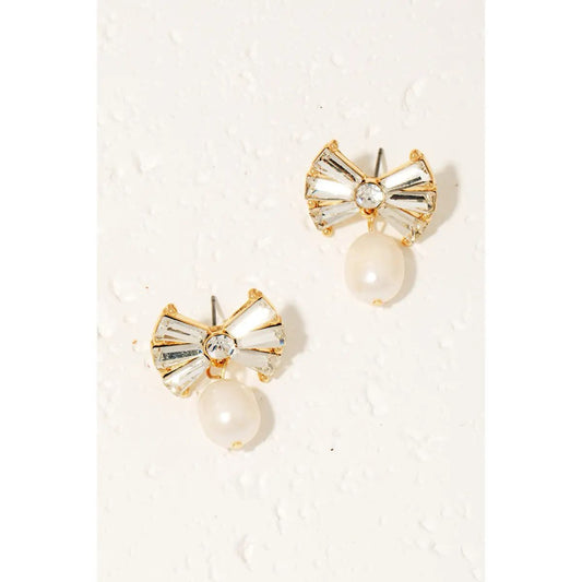 Bow Stud Earrings