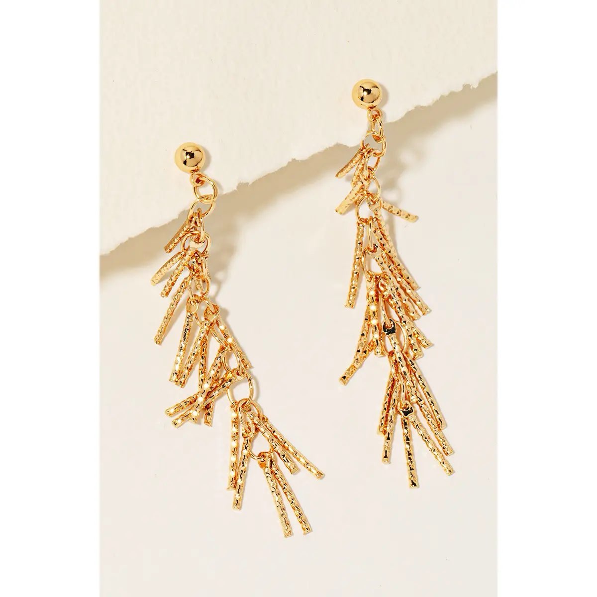 Bar Link Earrings