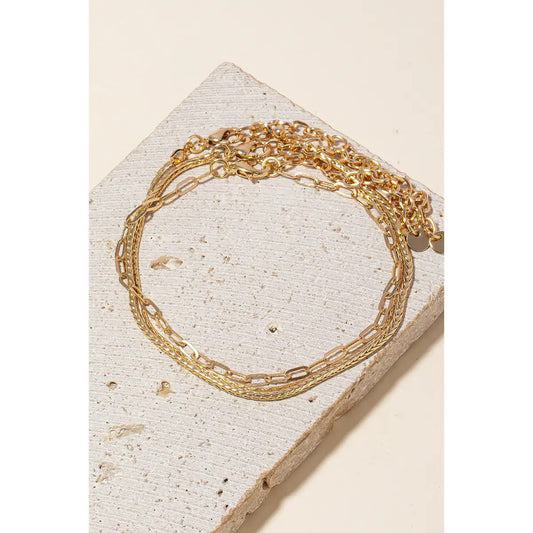 Rope Oval Chain Bracelet