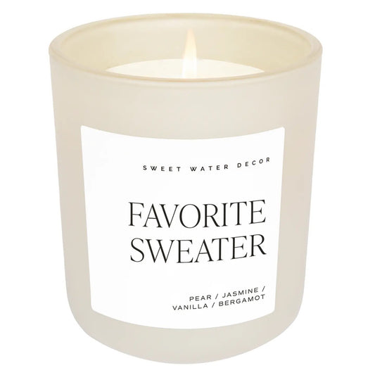 Favorite Sweater Candle