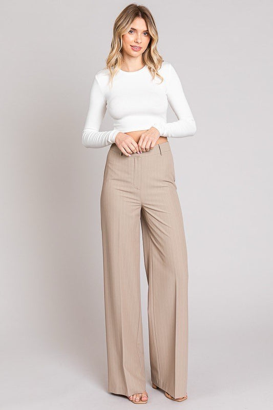 Wide Leg Trousers