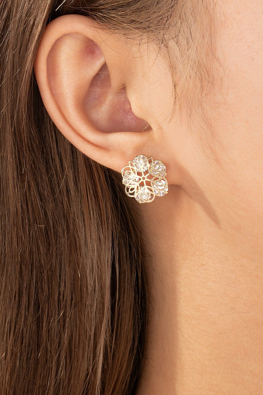 Open Layered Earrings