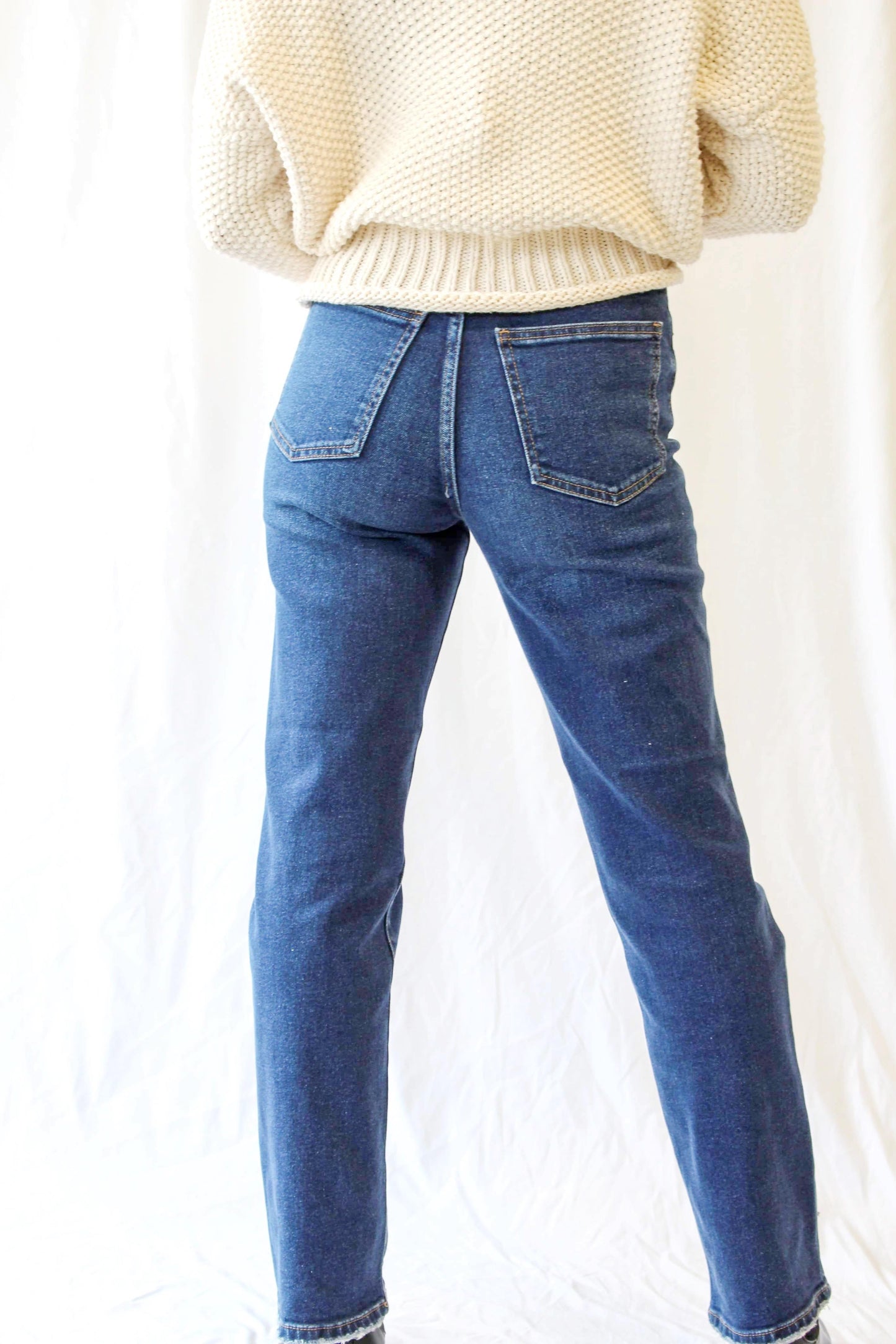 Clean Straight Jeans