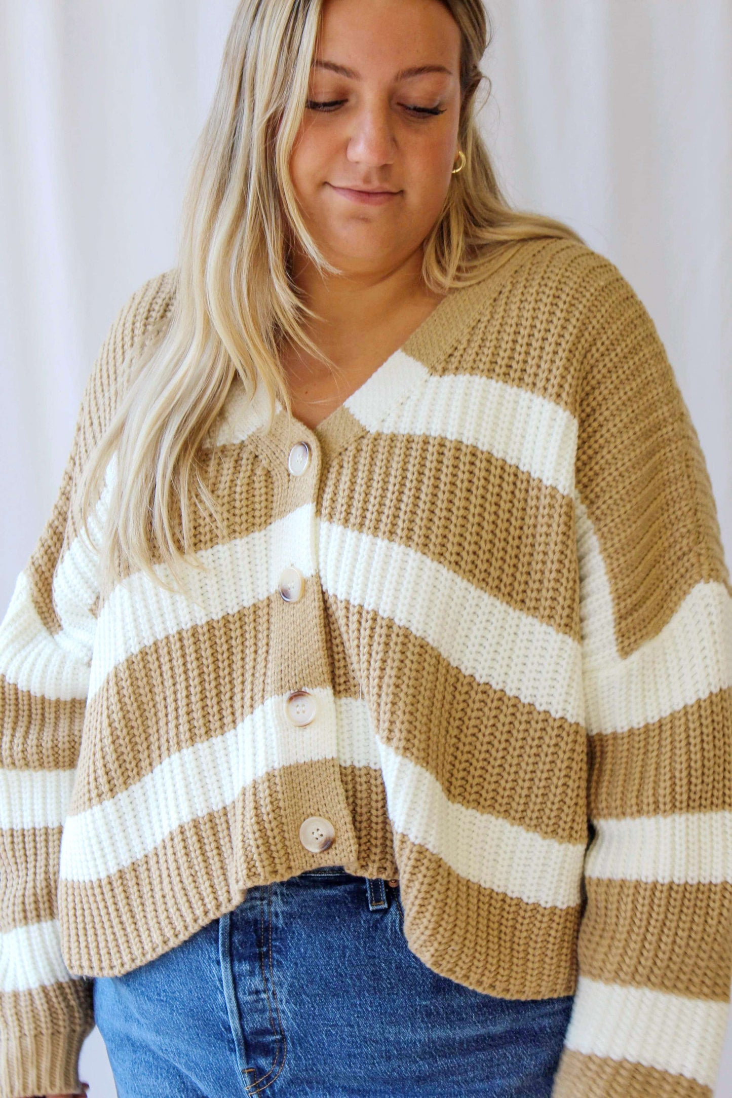 French Crepe Cardigan