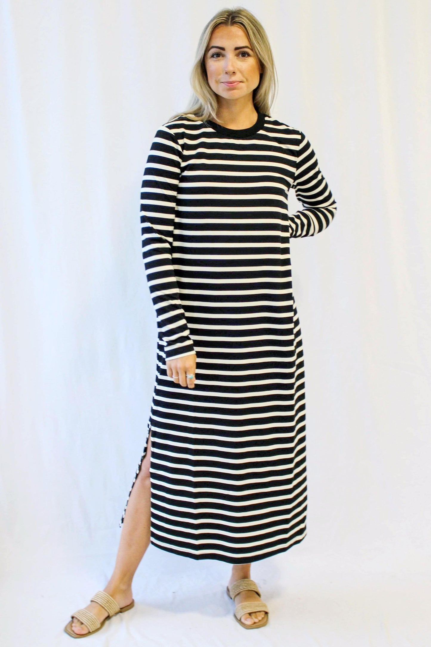 Bold Stripes Dress