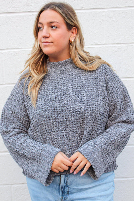 Cozy Waffle Pullover