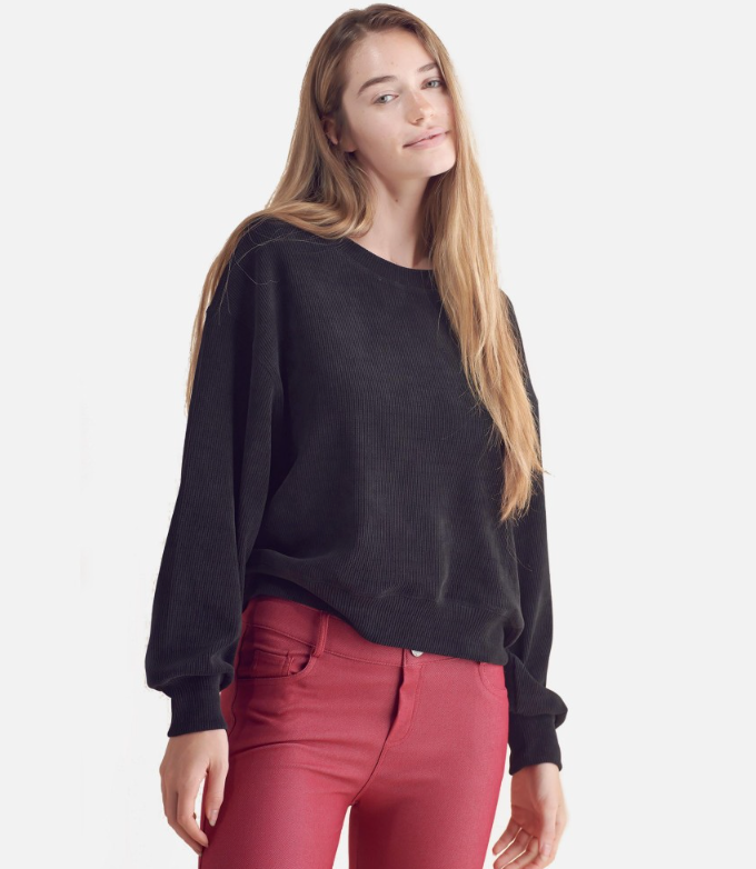 Relaxed Corduroy Sweater